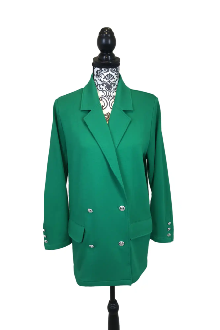 Elegancki Garnitur Damski Zielony - obrazek 6